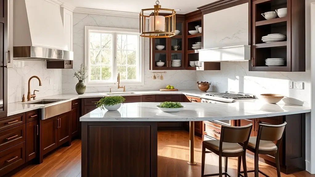 elegant luxury kitchen designs
