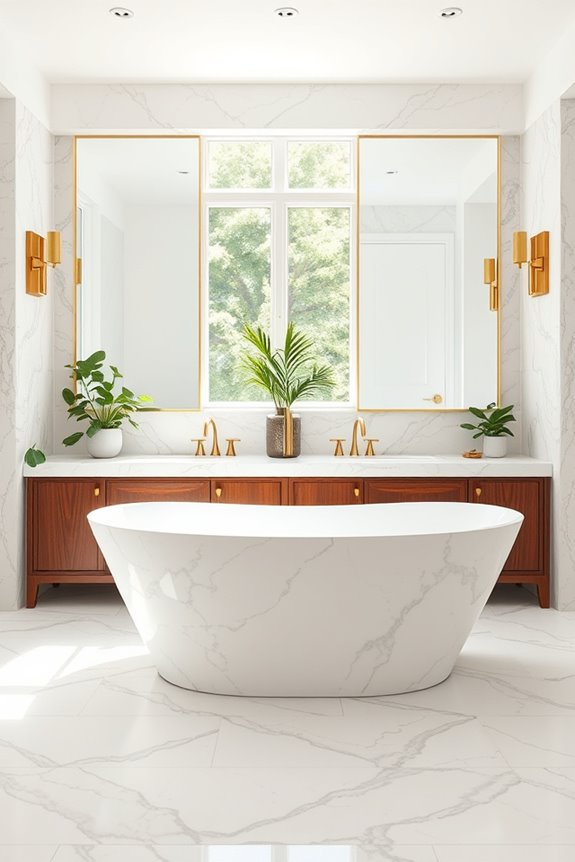 elegant marble bathroom upgrade