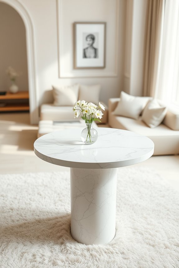 elegant marble table maintenance