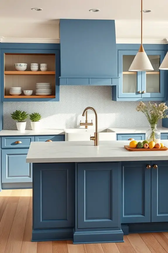 elegant minimalist kitchen cabinets