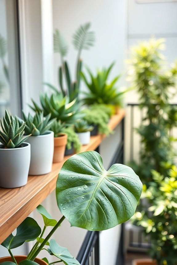 elegant minimalist plant arrangements