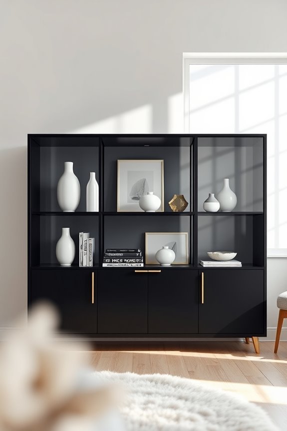 elegant minimalist storage solution