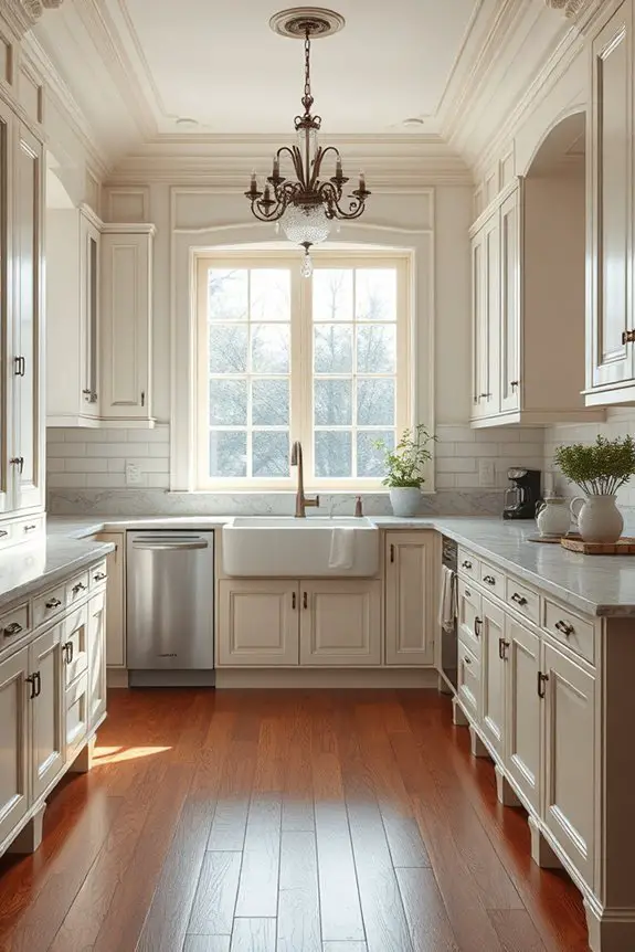 elegant modern appliance integration