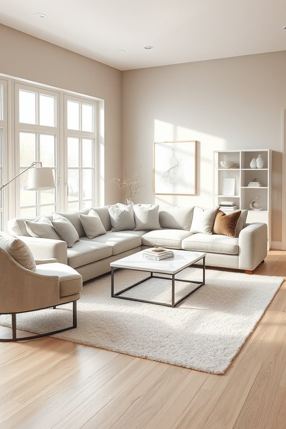 elegant monochromatic design approach