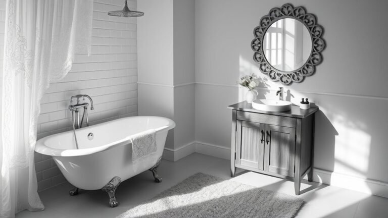 elegant monochrome bathroom designs