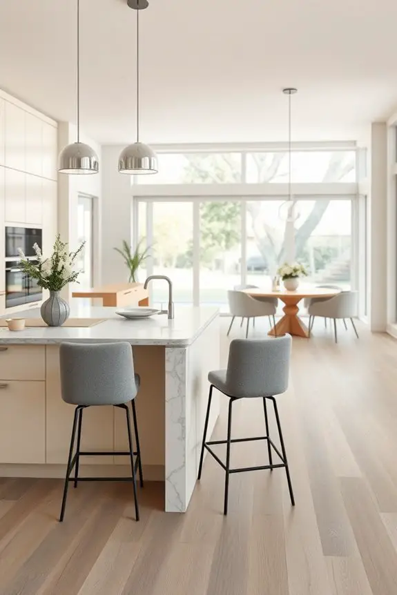 elegant open concept design