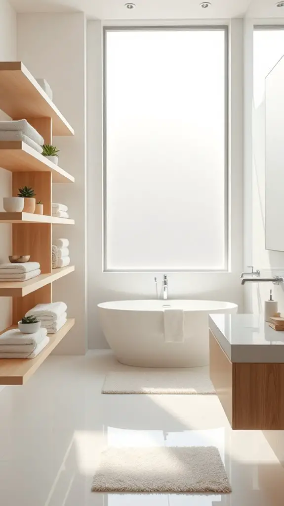 elegant open shelving solutions