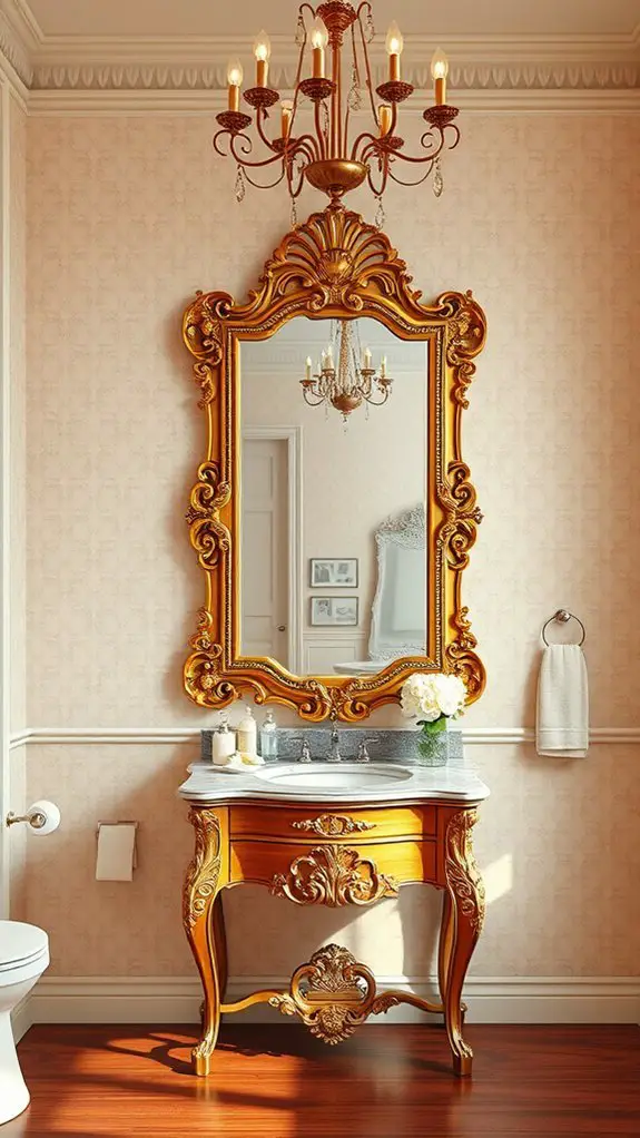 elegant ornate mirror designs