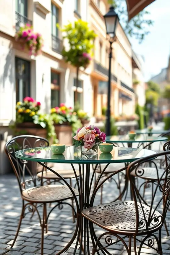 elegant outdoor dining experience