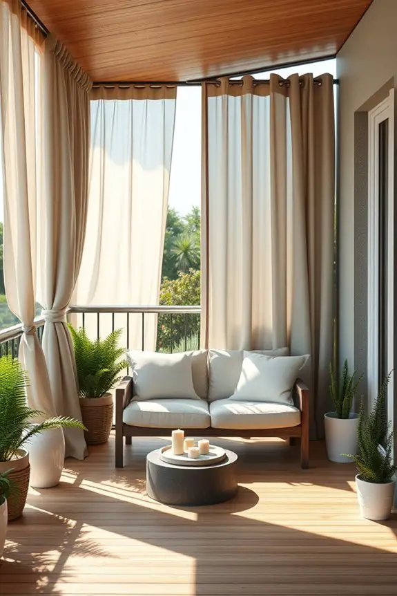 elegant outdoor privacy solution