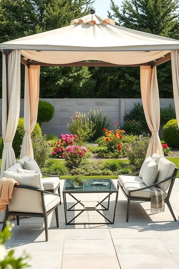 elegant outdoor retreat gazebo