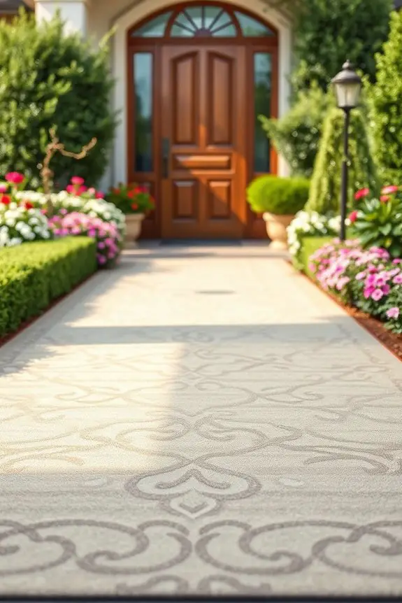 elegant outdoor rug transformation