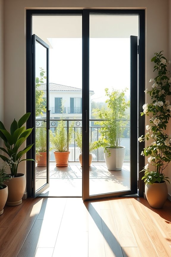 elegant pivot door designs