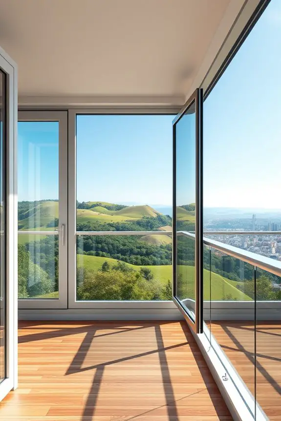 elegant pivot window design