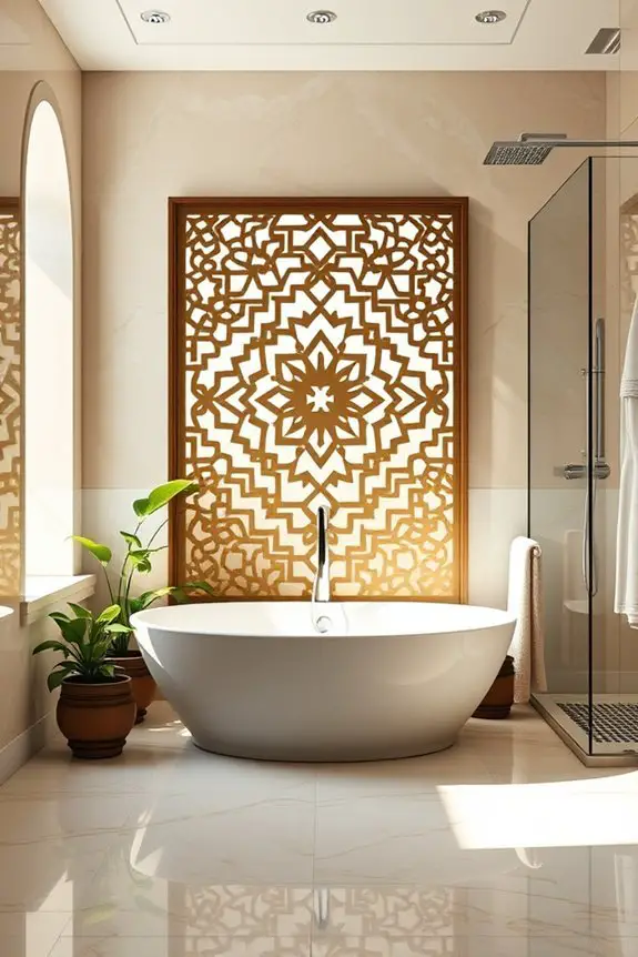 elegant privacy with artistry
