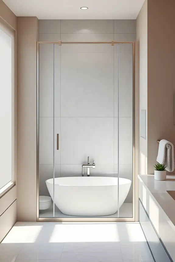 elegant privacy with convenience
