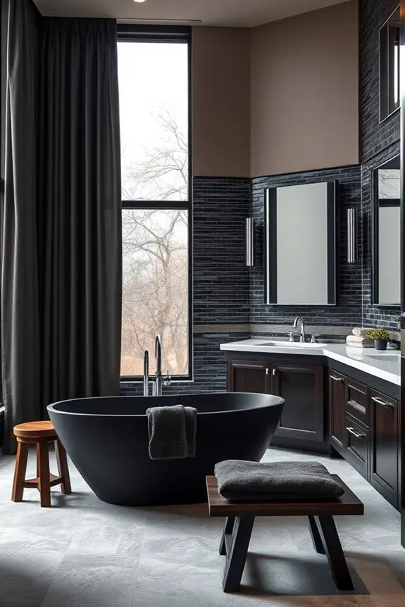 elegant privacy with darkness