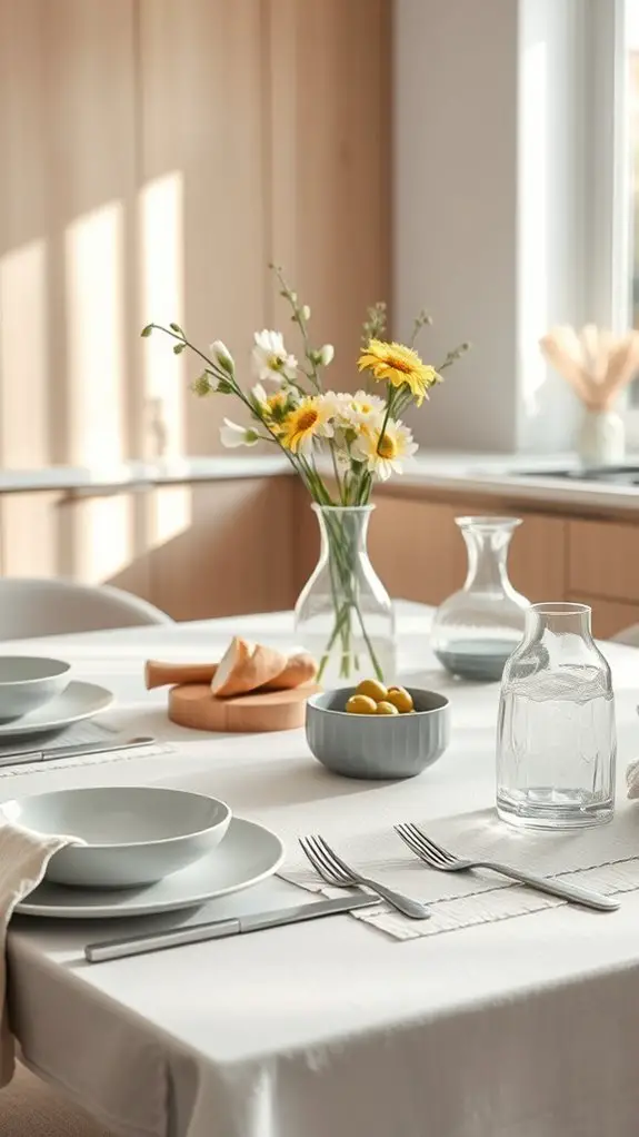 elegant rustic tableware choices