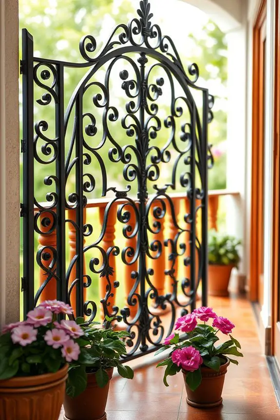 elegant safety for balconies