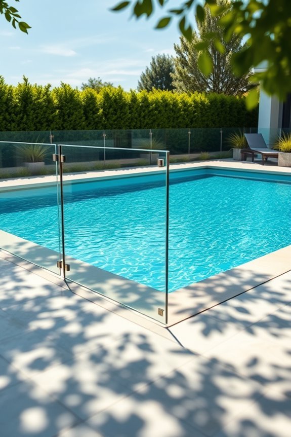 elegant safety pool fencing