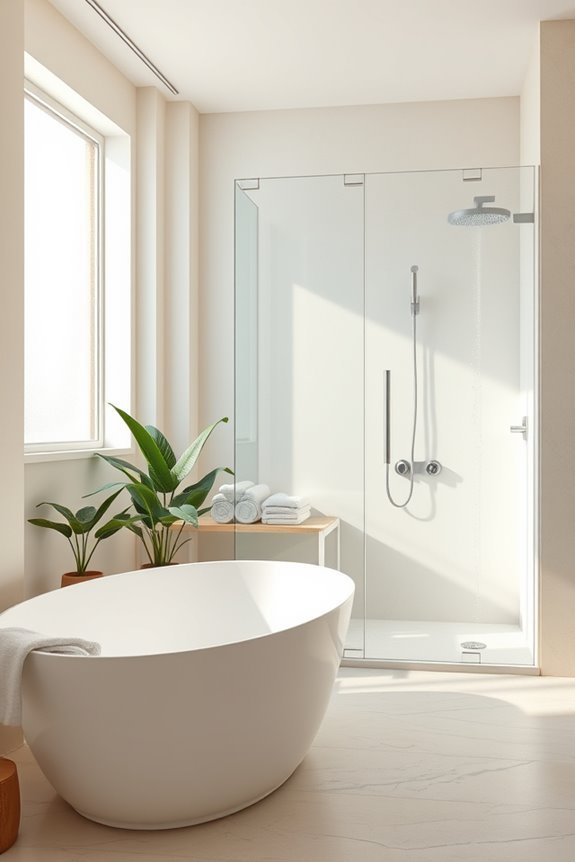 elegant seamless glass enclosures
