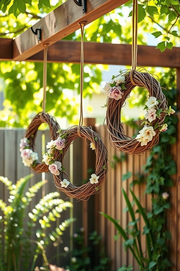 elegant seasonal wreath decor