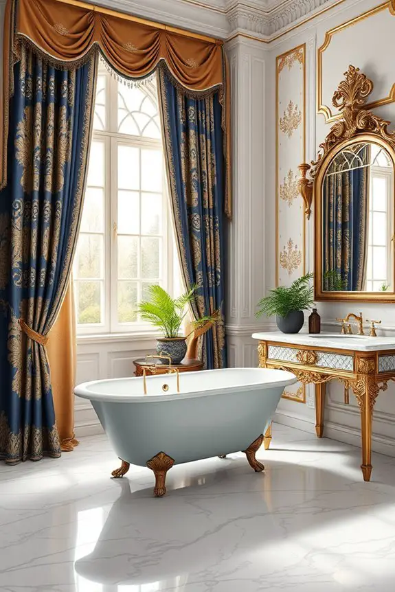 elegant shower curtain designs