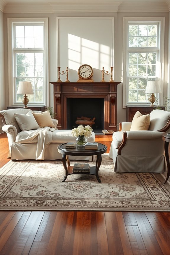 elegant slipcovers enhance interiors
