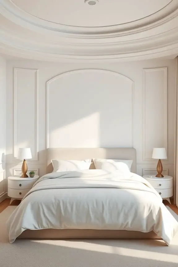 elegant soft curves molding