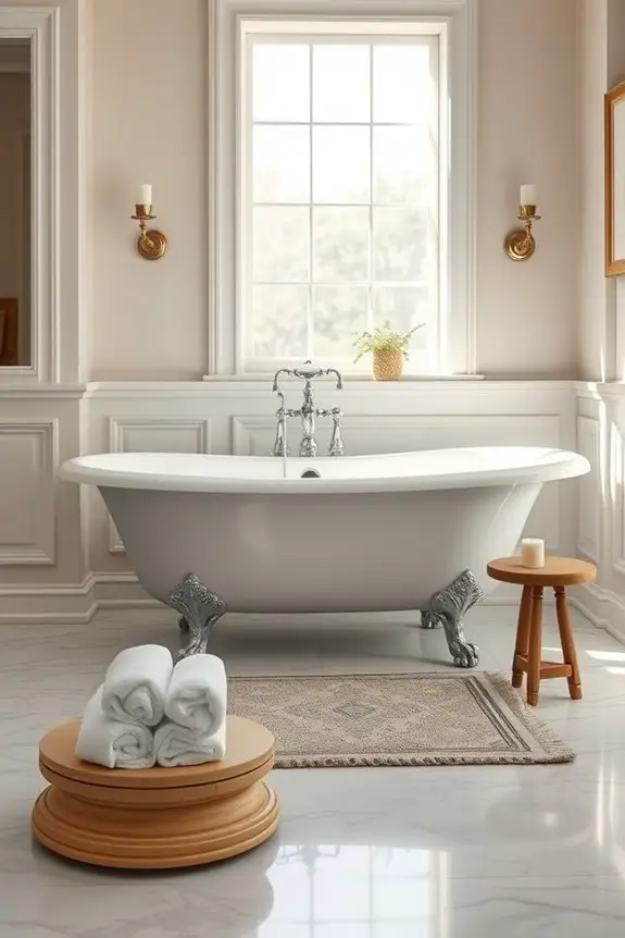 elegant spa like bathtubs