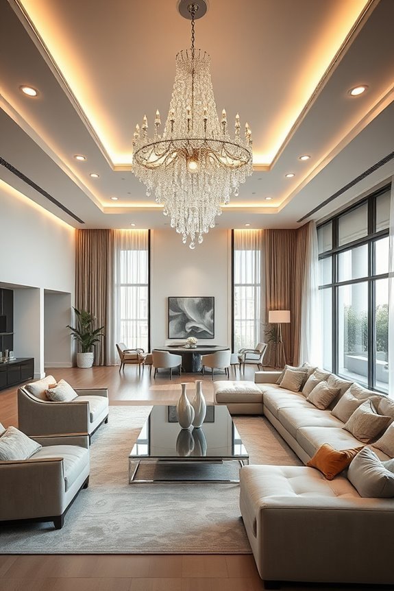 elegant statement lighting fixtures