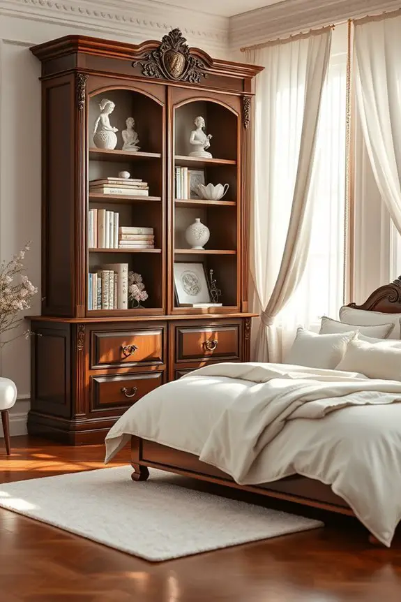 elegant storage and display