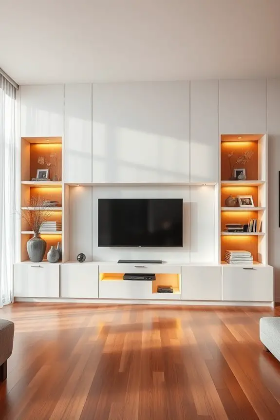 elegant storage solution cabinets