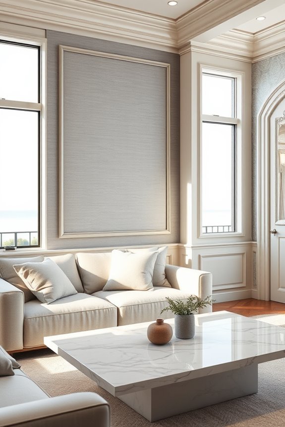 elegant textured wall finishes