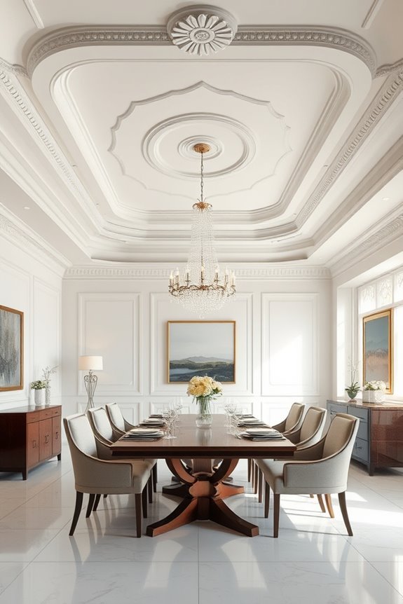 elegant tray ceilings design