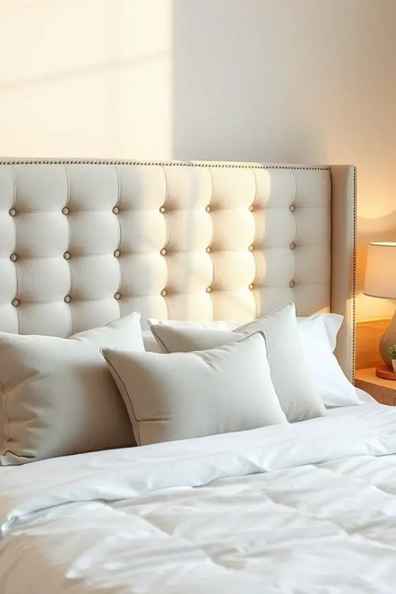 elegant upholstered headboard designs