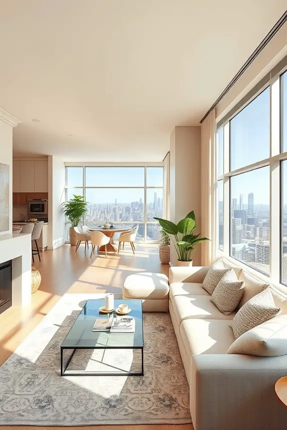 elegant urban living space