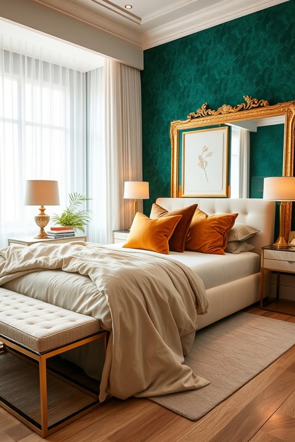 elegant velvet bedroom transformation