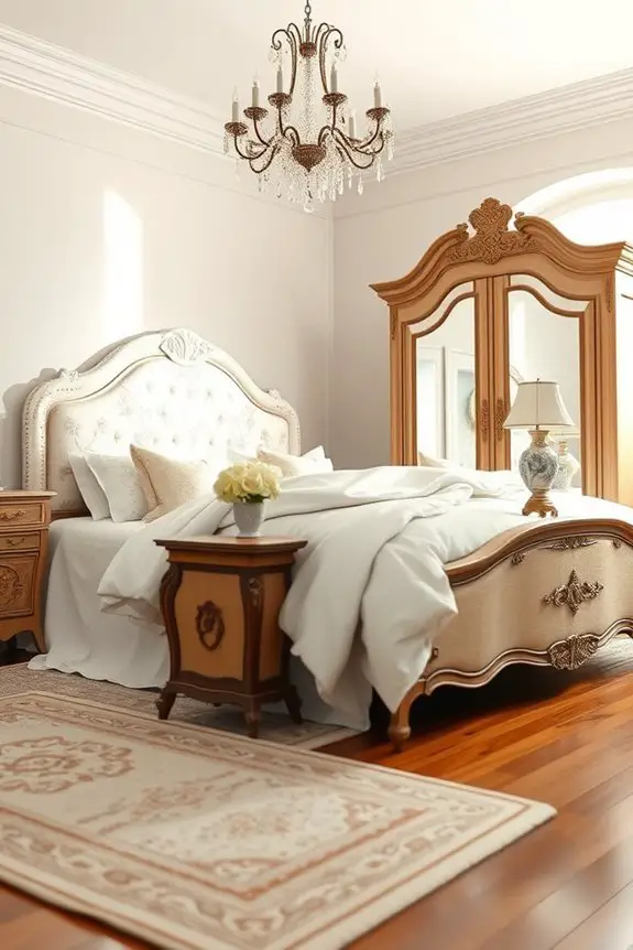 elegant vintage headboard choices