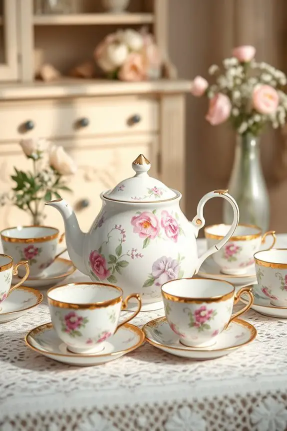 elegant vintage tea gatherings