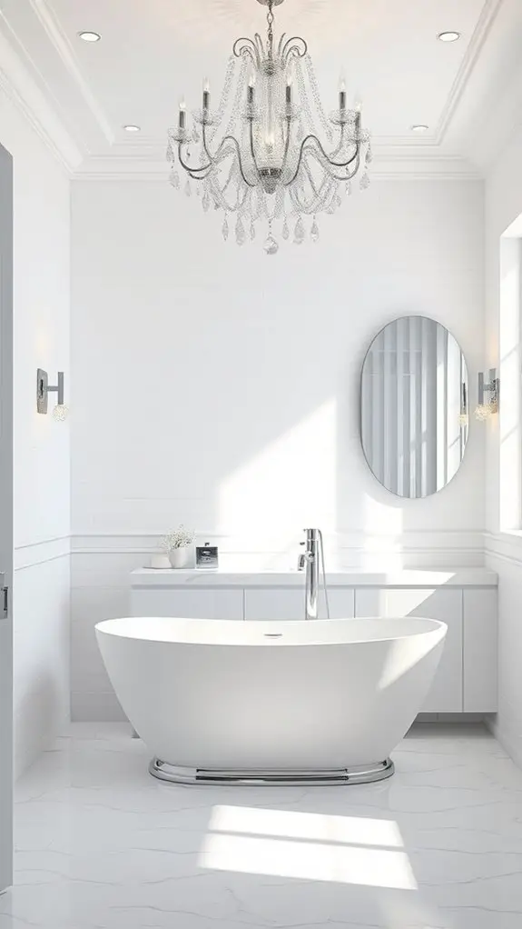 elegant white lighting choices