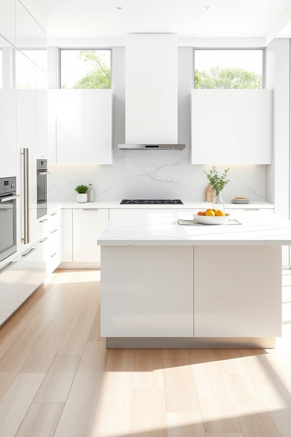 elegant white marble maintenance