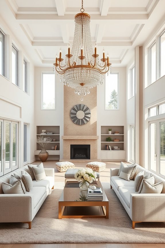 elevate ambiance with chandeliers