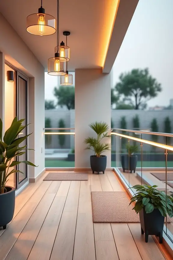 elevate balcony ambiance creatively