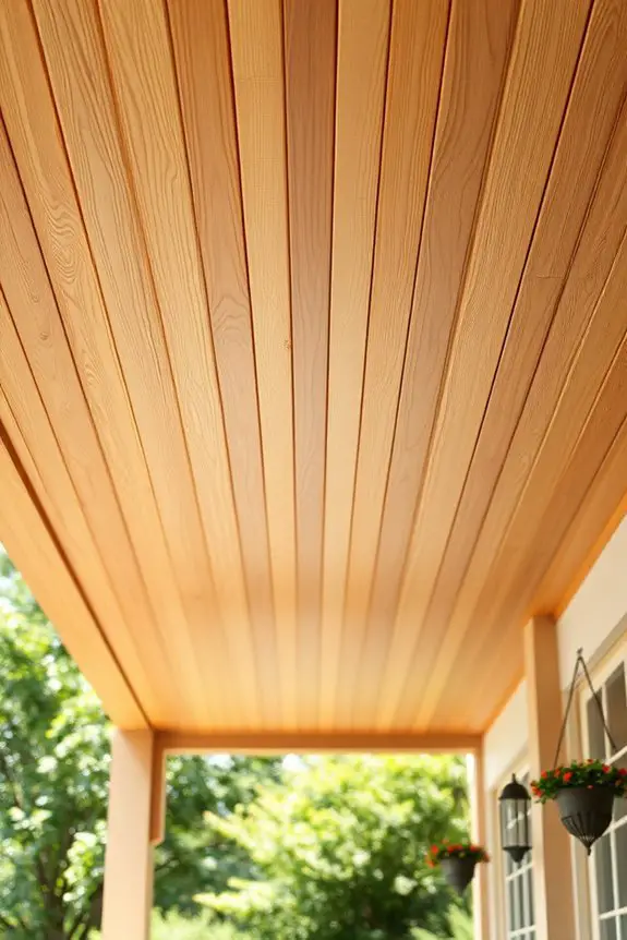 elevate balcony with beaded paneling
