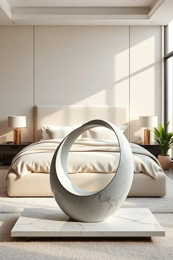 elevate bedroom aesthetic sculptures