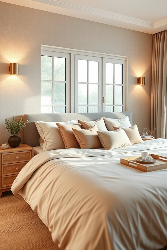 elevate bedroom lighting elegance