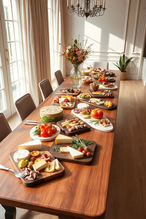 elevate buffet dining presentation
