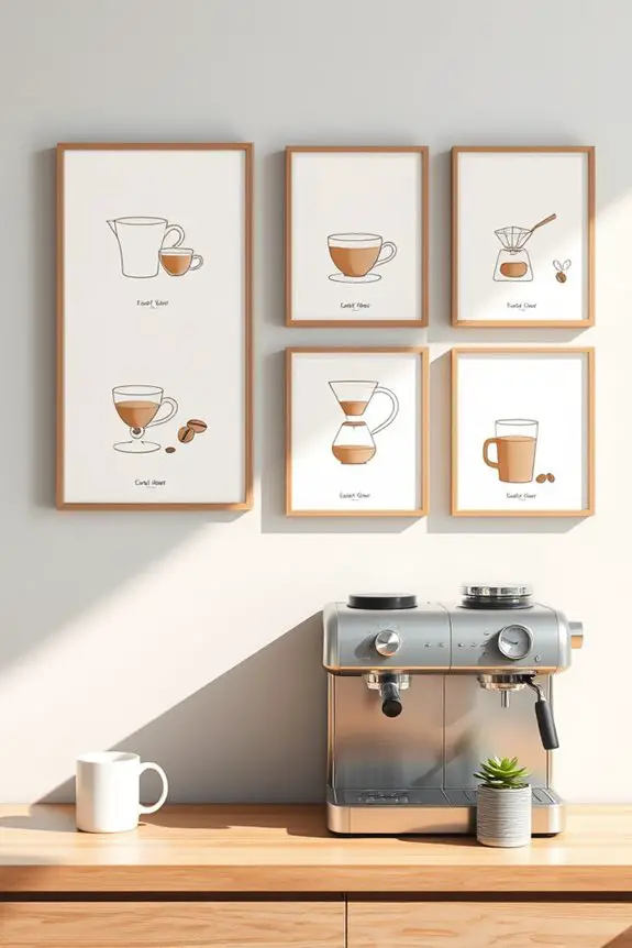 elevate coffee bar aesthetics