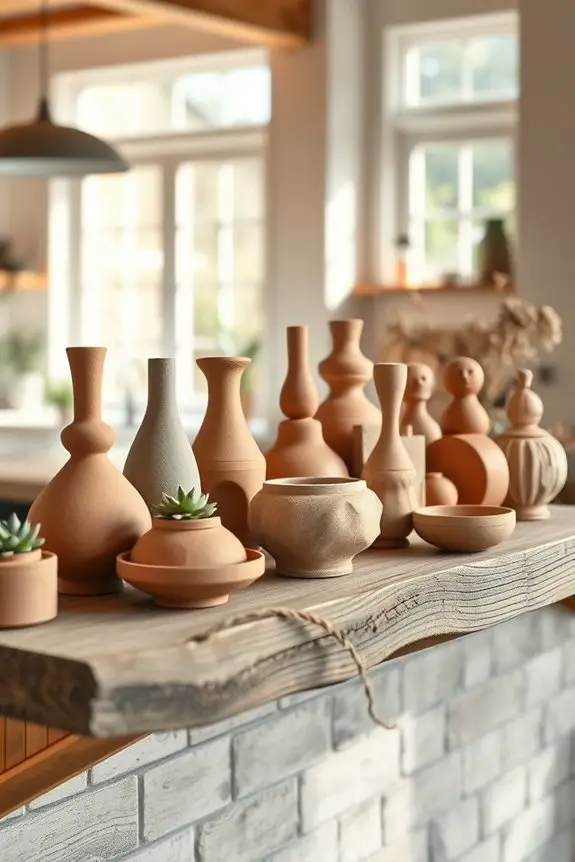 elevate decor with clay